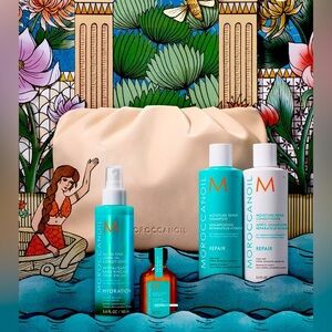 Moroccanoil Repair Shampoo, Conditioner, Leavein Conditioner & Original Treatmen